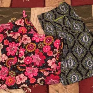 2 PRS. VERA BRADLEY PJ BOTTOMS